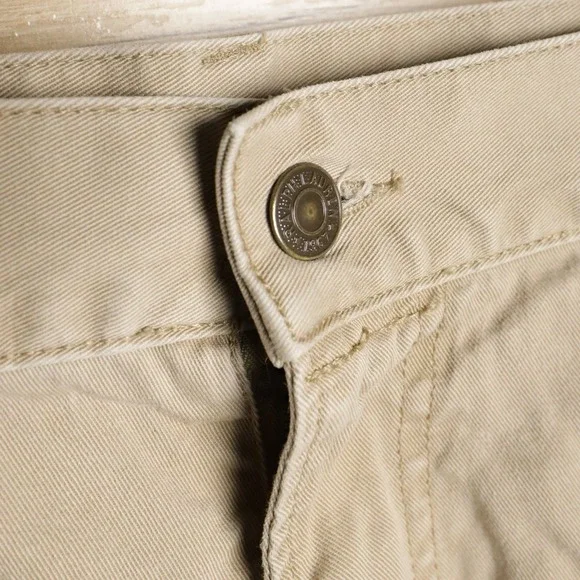 Polo‎ Ralph Lauren Classic Fit Chino Pants Khaki Tan Mens Size 38 32 - Picture 4 of 9